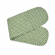 Bonnie and Neil | Long Pot Holder | Tiny Checkers Leaf